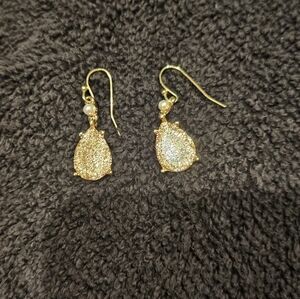 Elegant Gold Teardrop Earrings